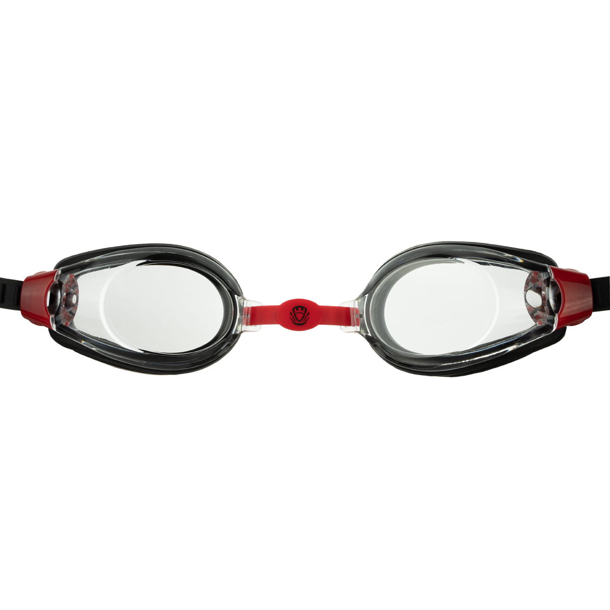 Очки для плавания TORRES Fitness, Цвет очков/линз Черный/Прозрачный