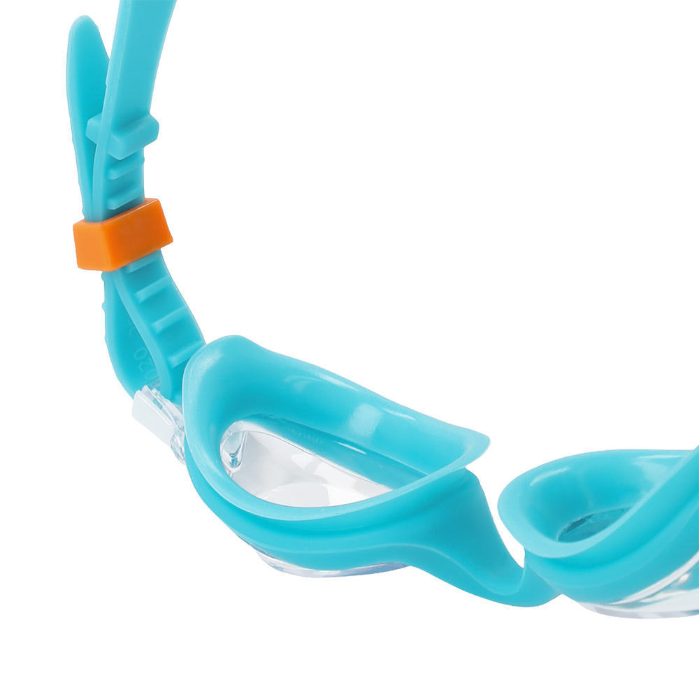 Очки для плавания SPEEDO SKOOGLES Jr, для детей 6-14 лет, Цвет очков/линз Голубой/Прозрачный