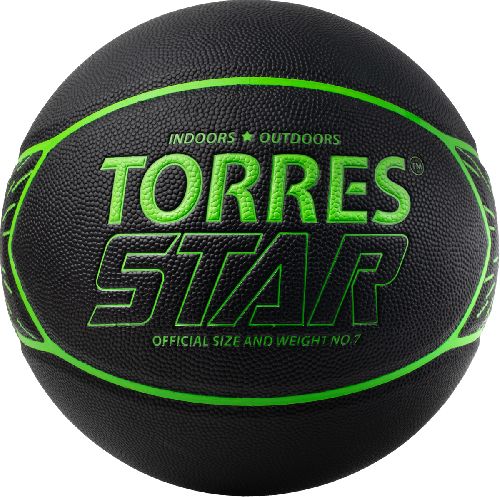 Мяч баскетбольный TORRES Star, размер 7