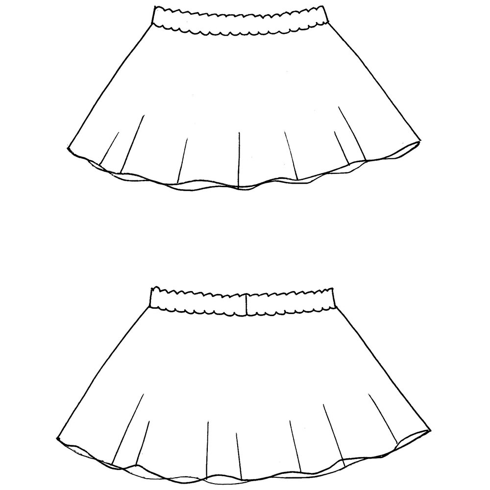 Юбочка гимнастическая сетка Indigo SM-081, Размер 24-26