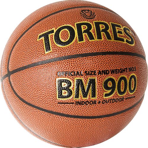 Мяч баскетбольный TORRES BM900, Размер 5