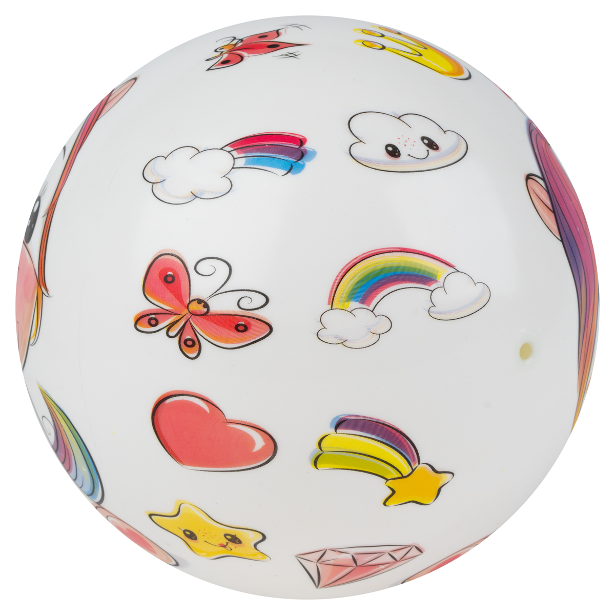 Мяч детский с рисунком Единорог