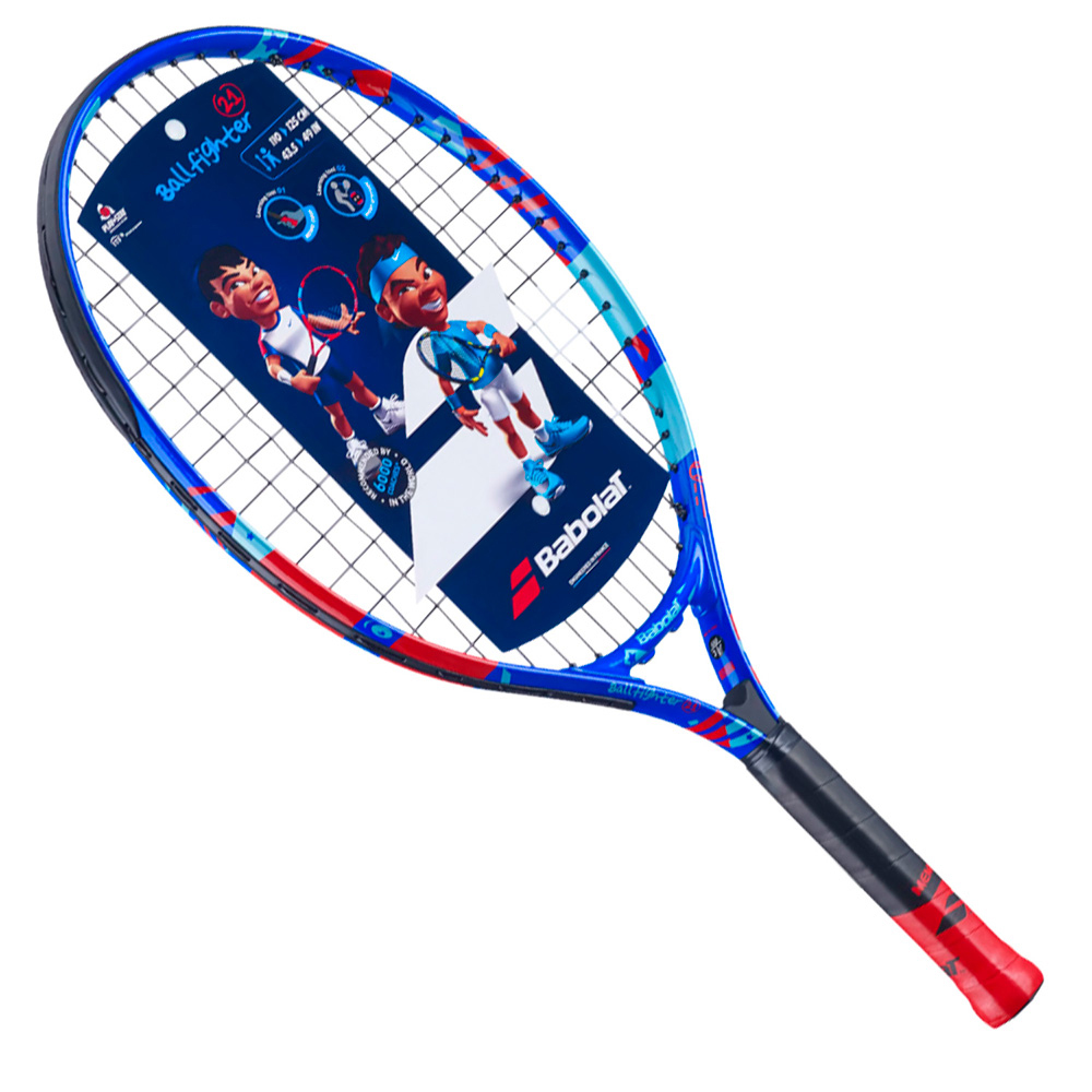 Ракетка для большого тенниса Babolat Ballfighter 21, детская, 5-7 лет, Цвет Синий