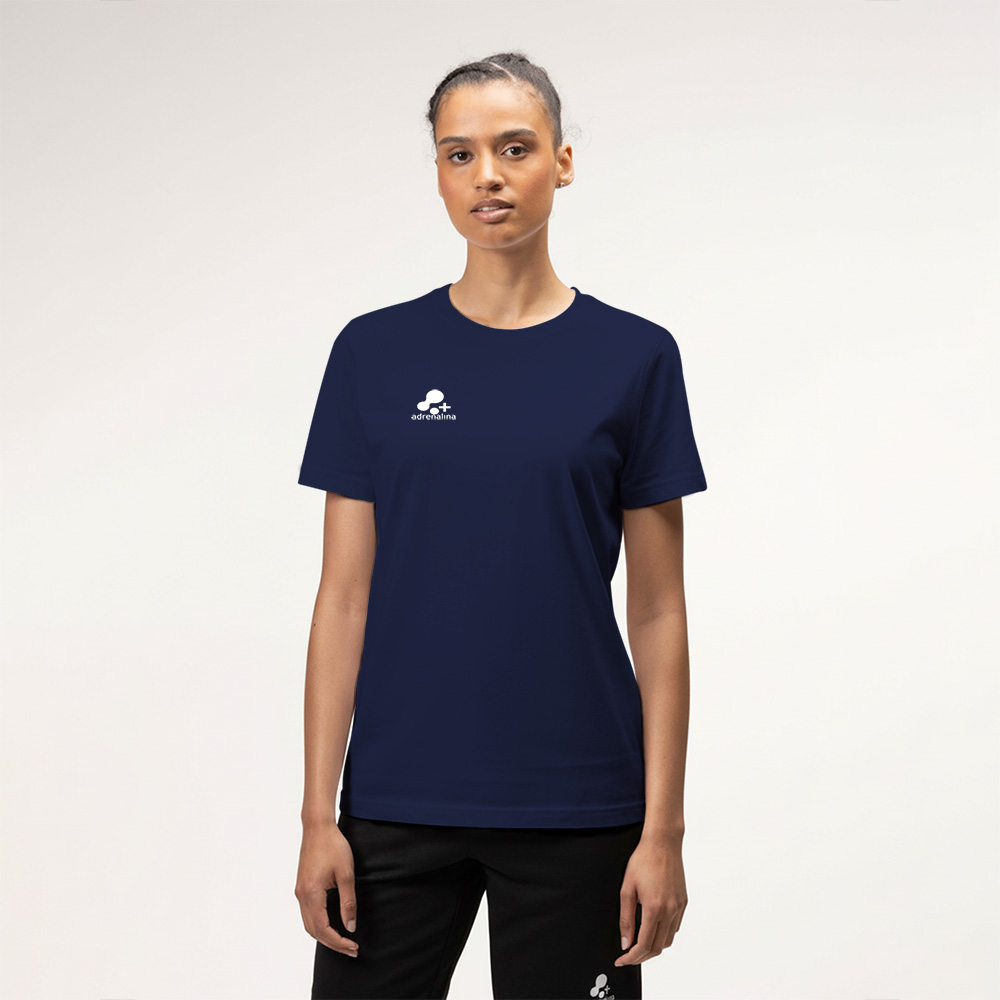Футболка +ADRENALINA Arka, унисекс, Размер 3xl, Цвет Темно-синий
