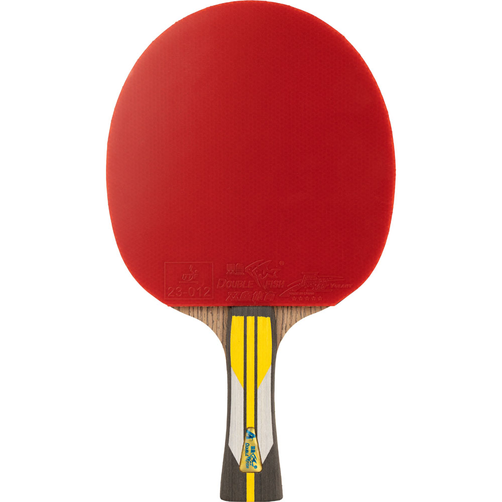 Ракетка для настольного тенниса DOUBLE FISH 6A+C, профессиональная, ITTF Approved, + 2 мяча