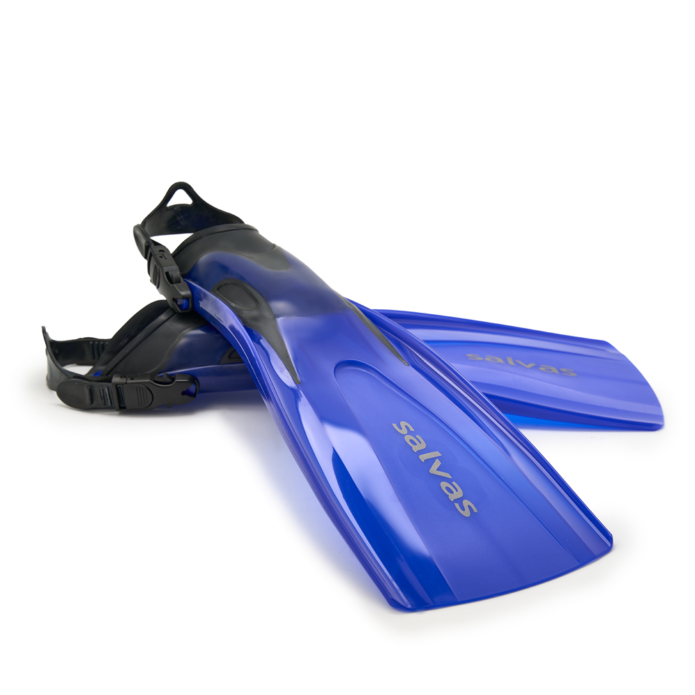 Ласты для плавания SALVAS Hazard Plus Fin, Размер l-xl, Цвет Синий