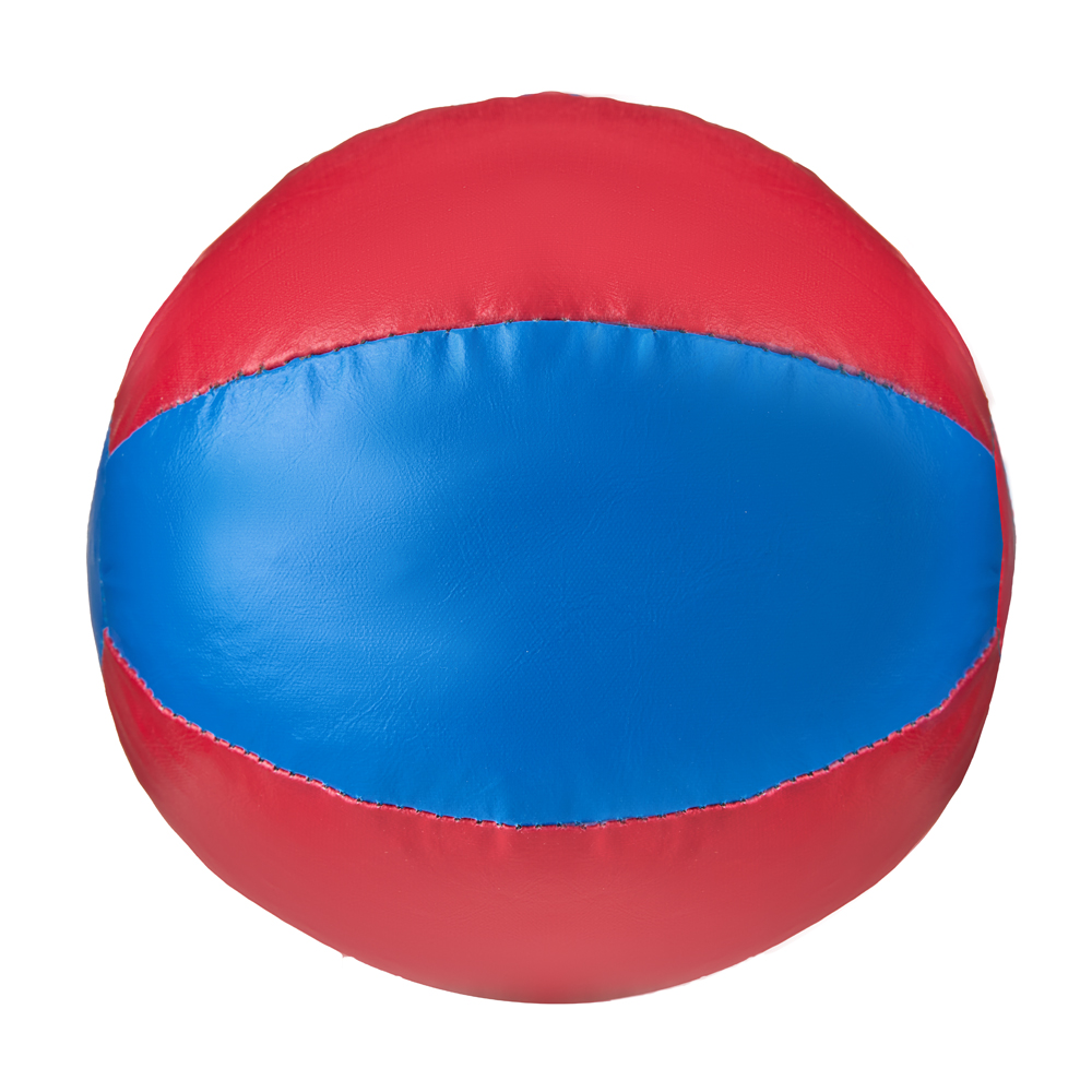 Медбол, искусственная кожа, диаметр 16см, Вес 1 кг