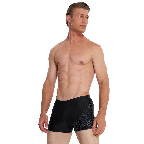 Плавки SPEEDO Eco Medley Logo Swim boxer, Размер 38, Цвет Черный