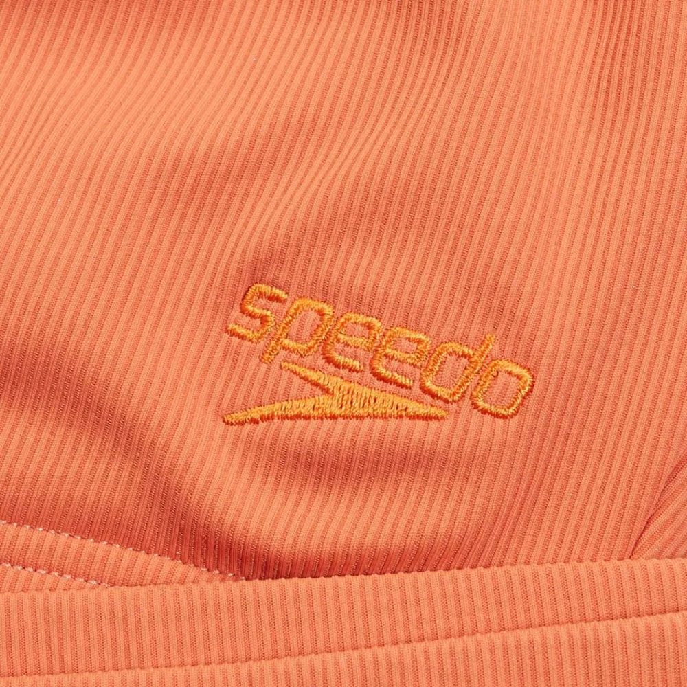 Купальник SPEEDO Textured Deep U-Back Bikinis, Размер р.34, Цвет Оранжевый