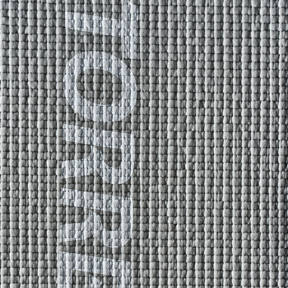 Коврик для йоги TORRES Relax 6, ПВХ 6 мм, Цвет Серый