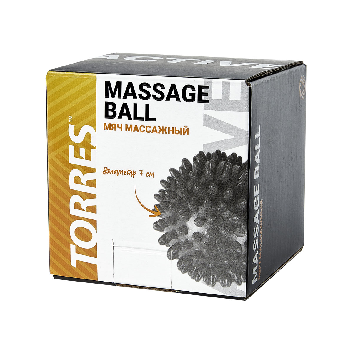 Мяч массажный TORRES диаметр 7см