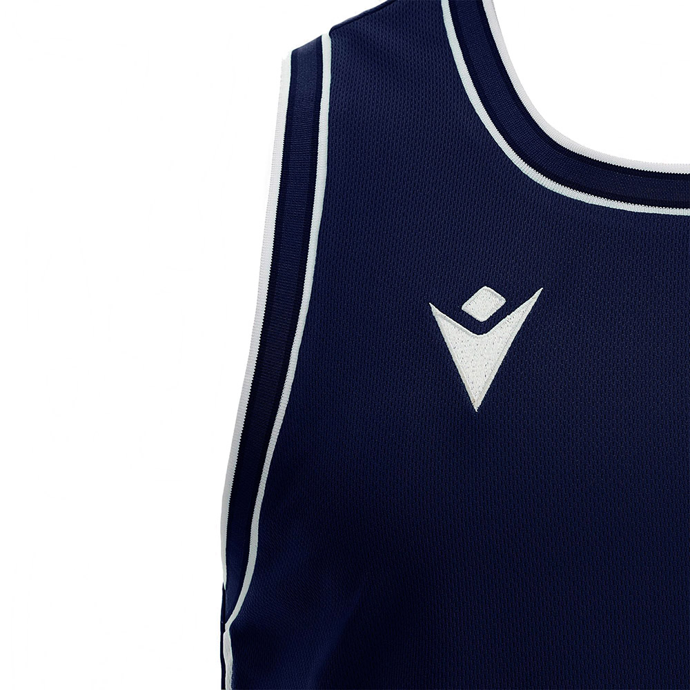 Майка баскетбольная MACRON Plutonium, унисекс, Размер 3xl, Цвет Темно-синий