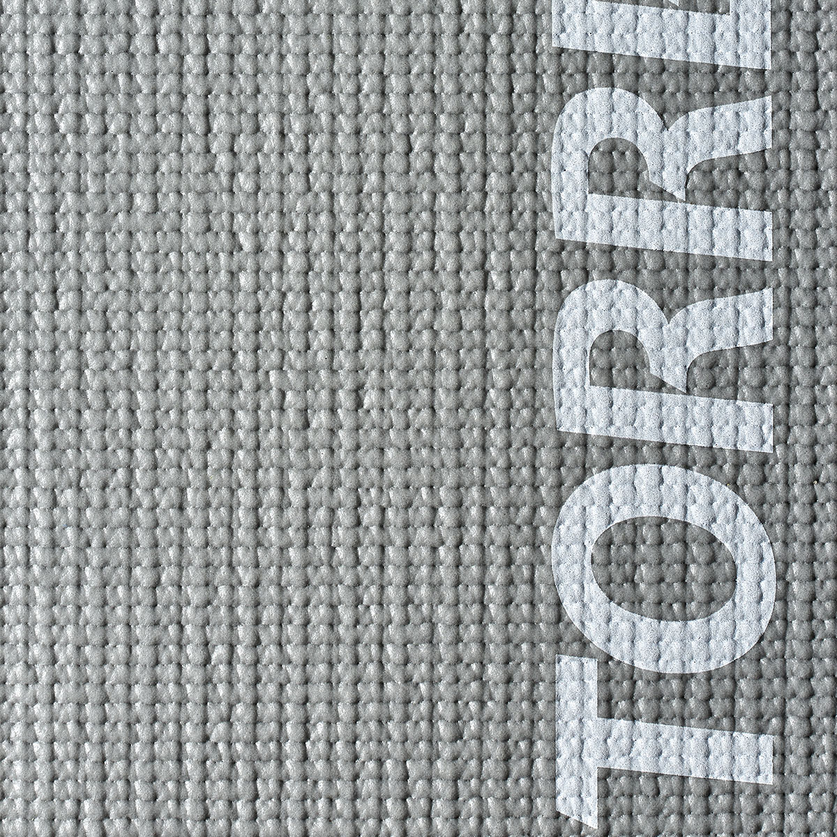 Коврик для йоги TORRES Relax 4, ПВХ 4 мм, Цвет Серый