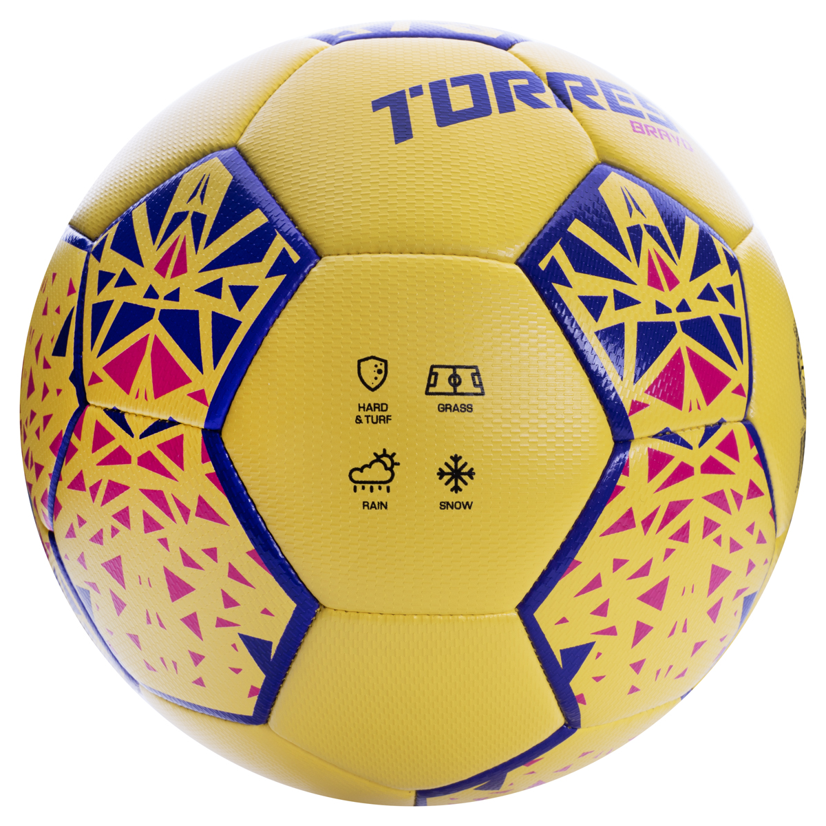 Мяч футбольный TORRES Bravo-4, Размер 4