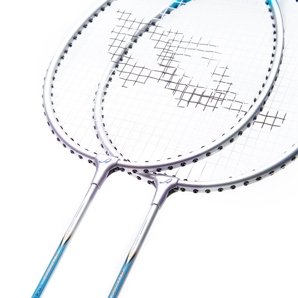 Набор для бадминтона DOUBLE FISH JINQUE LT-119+, длина 660мм,2 ракетки в чехле