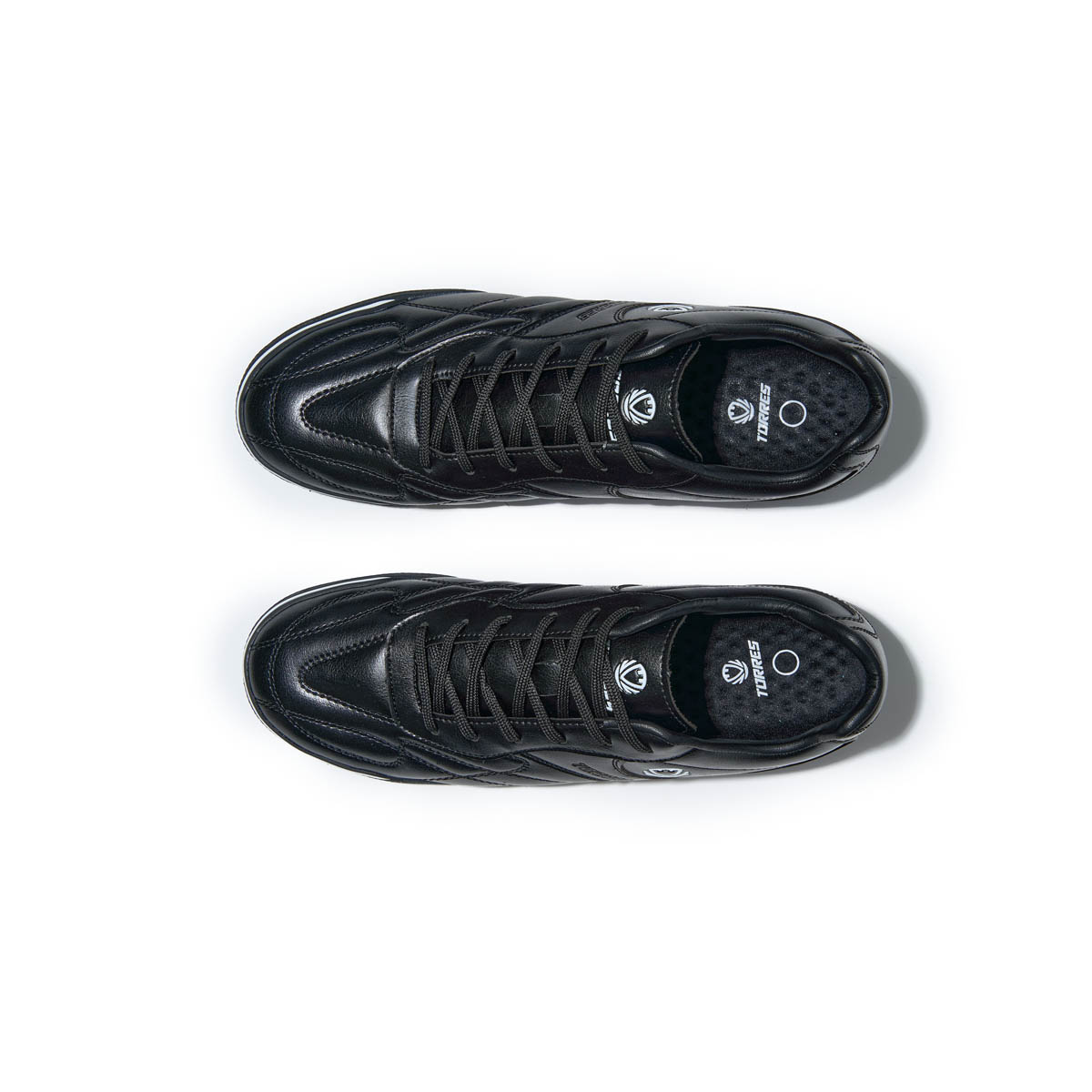 Бутсы футбольные (многошиповки) TORRES TURF, Размер 38, Цвет Черный