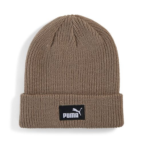 Шапка PUMA ESS High Crown Beanie, Цвет Серо-бежевый