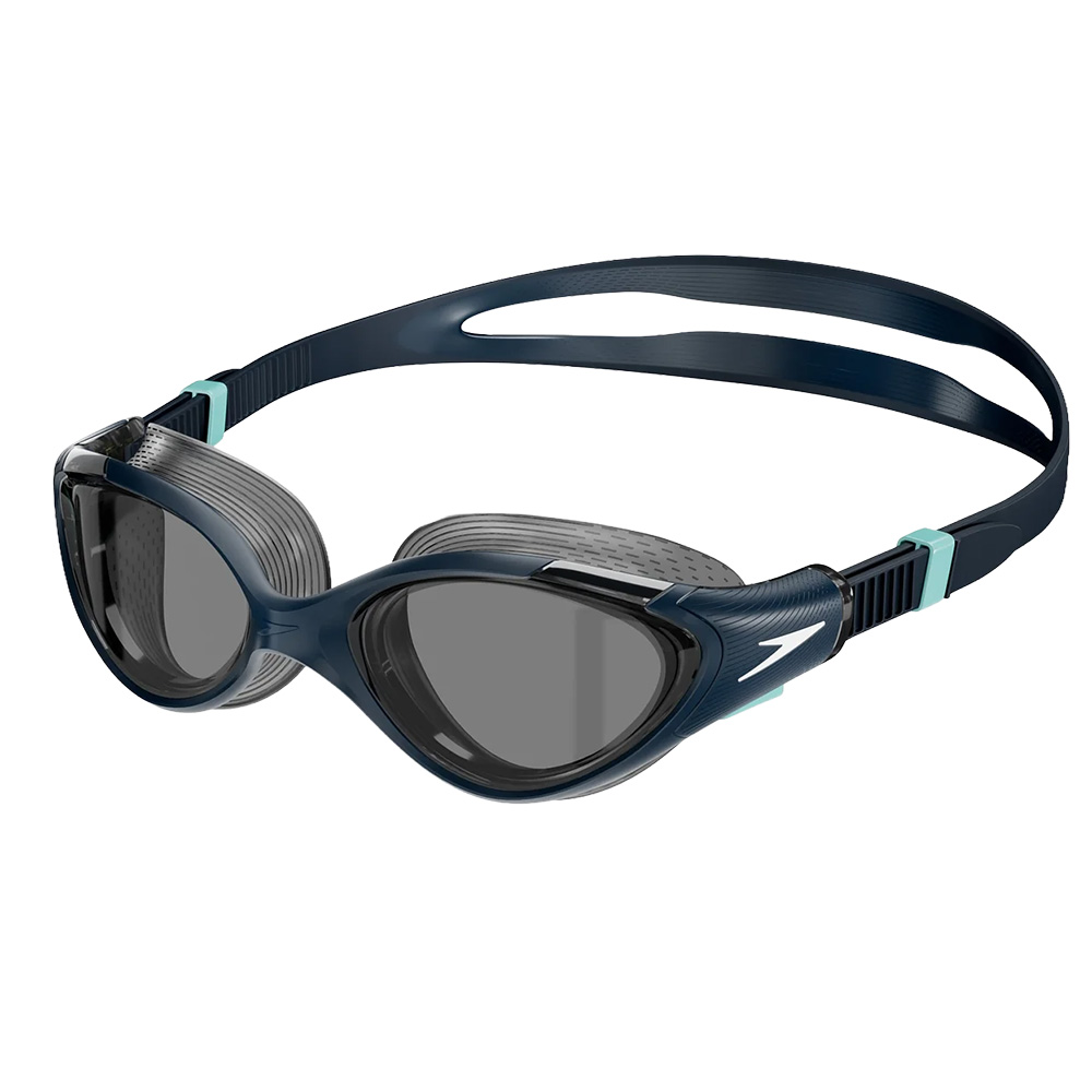 Очки для плавания SPEEDO Biofuse 2.0 Women`s, Цвет очков/линз Черно-голубой/Дымчатый