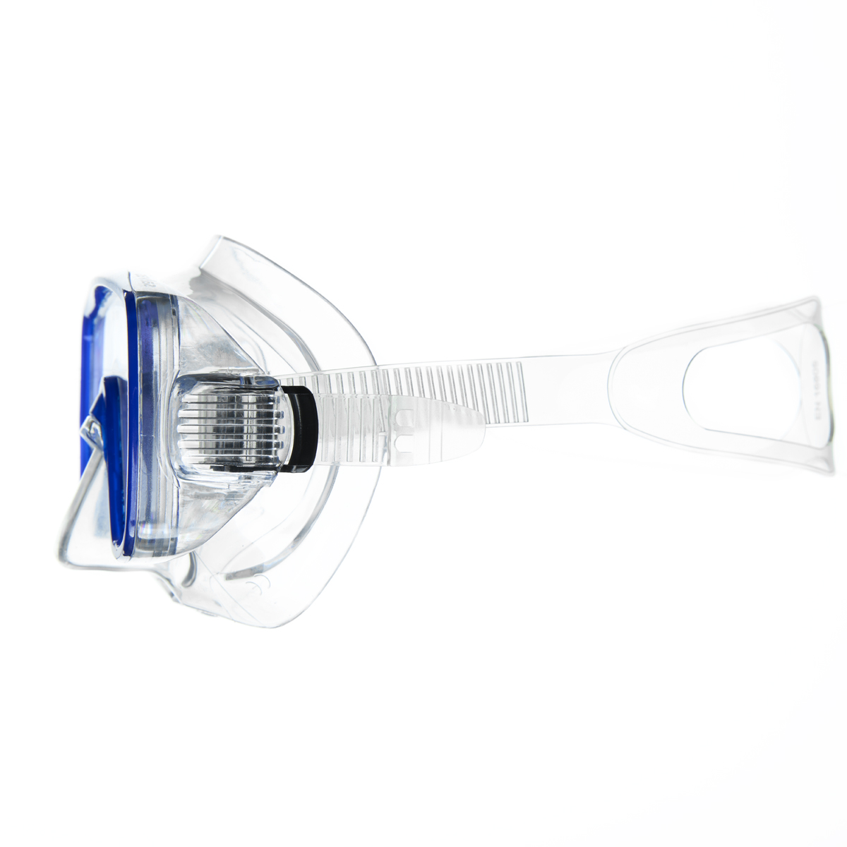 Маска для плавания SALVAS Domino Jr Mask, размер детский, Размер junior, Цвет Синий