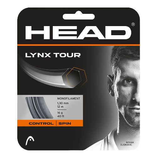 Струна теннисная HEAD Lynx Tour 16, Цвет Серый