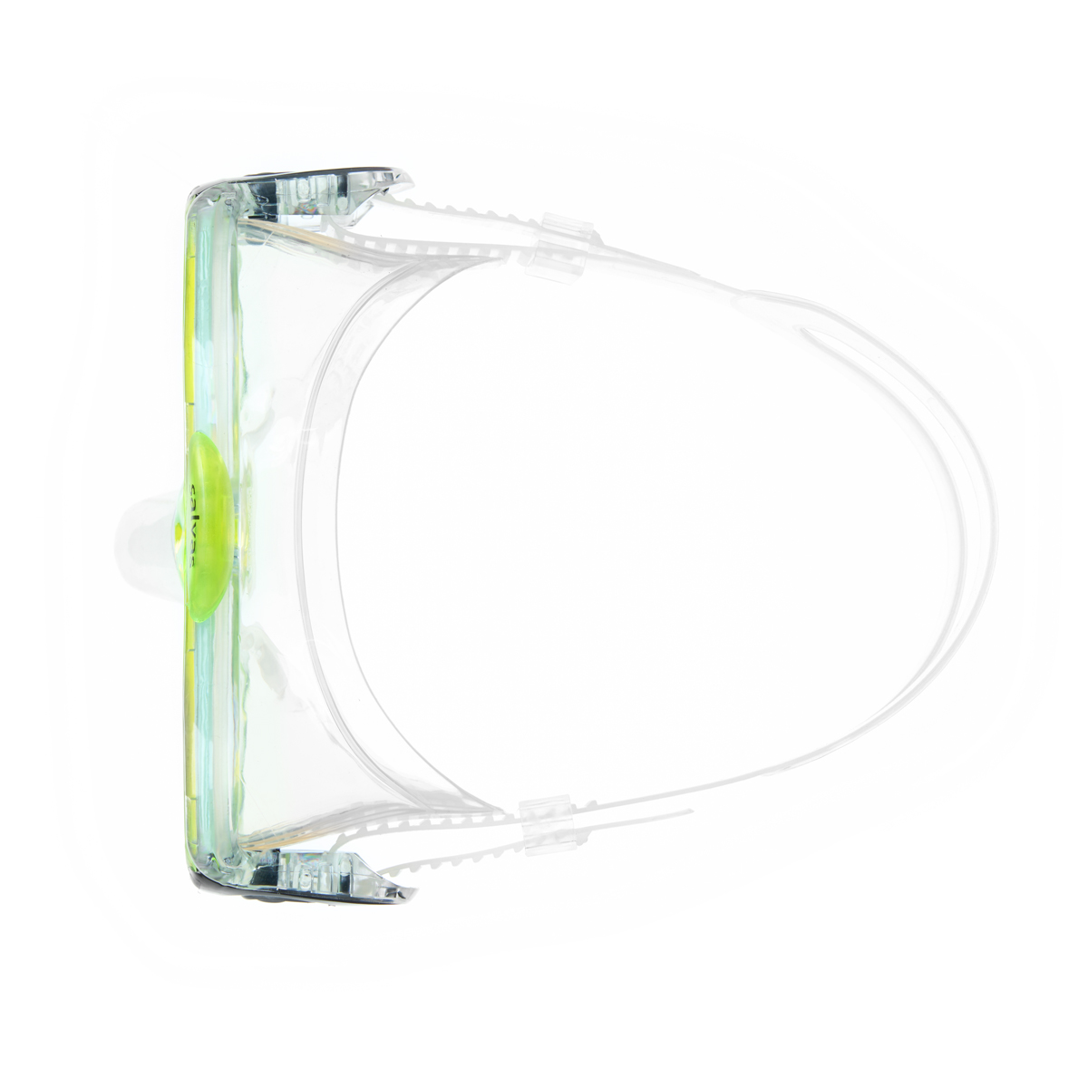 Маска для плавания SALVAS Kool Mask, профессиональная, размер взрослый, Цвет Желтый