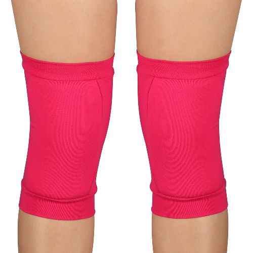 Наколенники для гимнастики и танцев INDIGO SM-113, Размер l, Цвет Фуксия