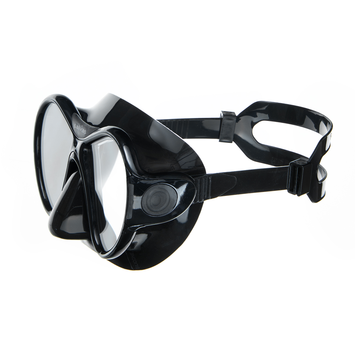 Маска для плавания SALVAS Kool Mask, профессиональная, размер взрослый, Цвет Черный