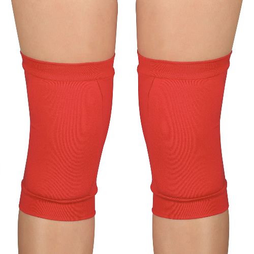 Наколенники для гимнастики и танцев INDIGO SM-113, Размер l, Цвет Красный