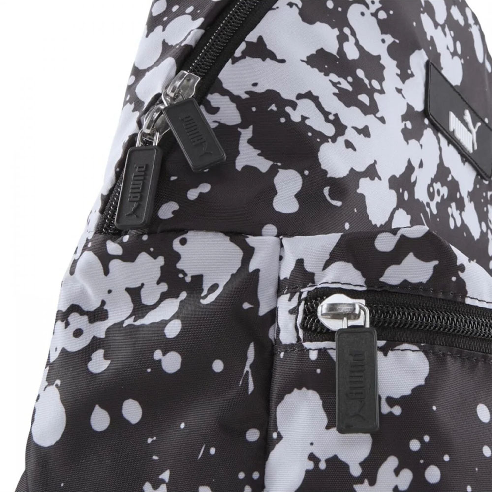 Рюкзак PUMA Core Pop Backpack, 33x25x12см, Цвет Черно-белый
