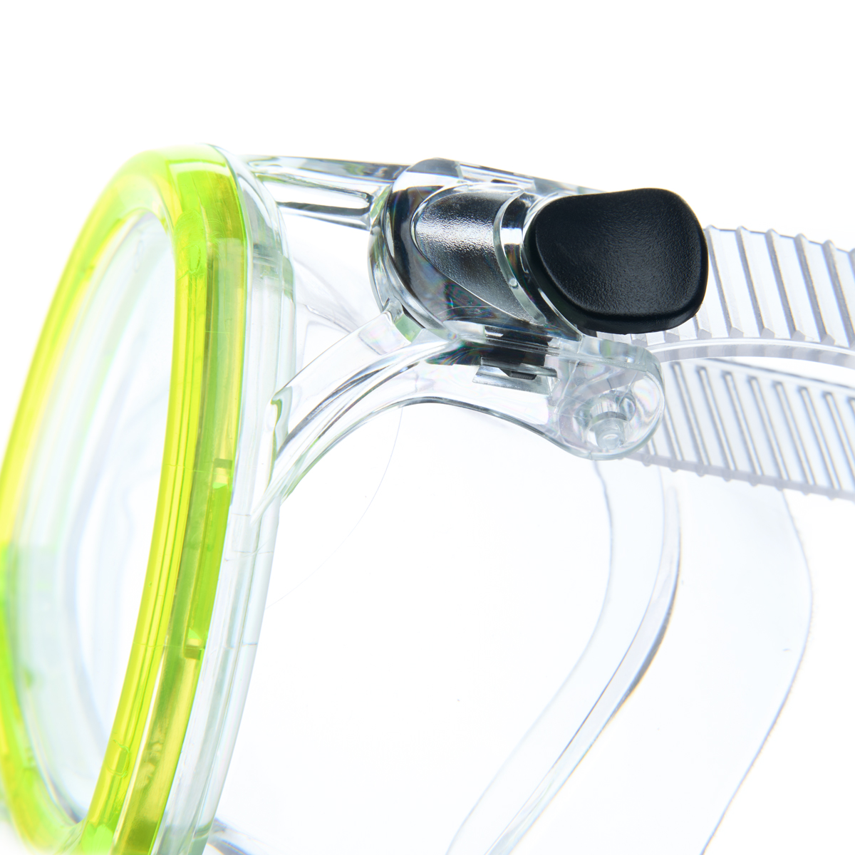 Маска для плавания SALVAS Change Mask, размер взрослый, Цвет Желтый