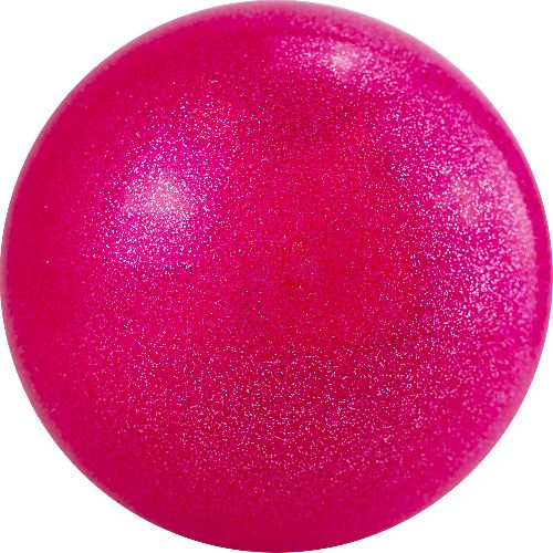 Мяч для художественной гимнастики TORRES, Диаметр 19 см, Цвет Малиновый