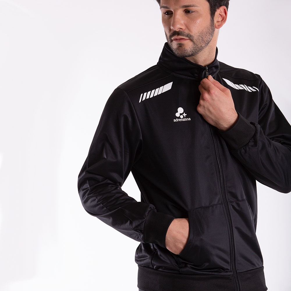 Костюм спортивный +ADRENALINA, унисекс, Размер 3xl, Цвет Черный